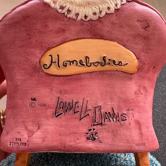 Vintage Schmid Lowell Davis figure, Scotland, 1996, Homebodies - Picture 7 of 16